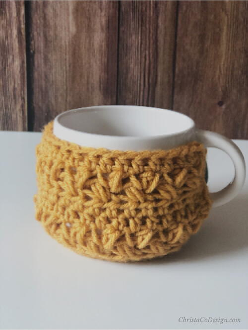 Coffee Bean Cup Cozy Coffee Bean Cup Cozy