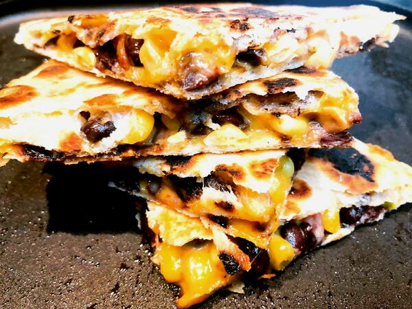 Roasted Veggie Cheese Quesadillas Roasted Veggie Cheese Quesadillas