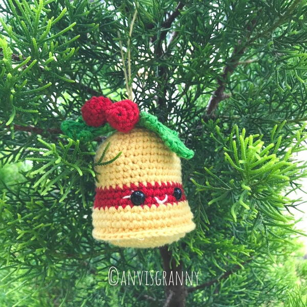 Mini Christmas Bell Ornament Mini Christmas Bell Ornament