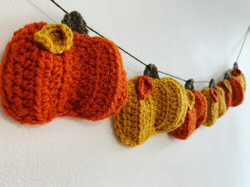 Halloween Pumpkin Bunting Halloween Pumpkin Bunting