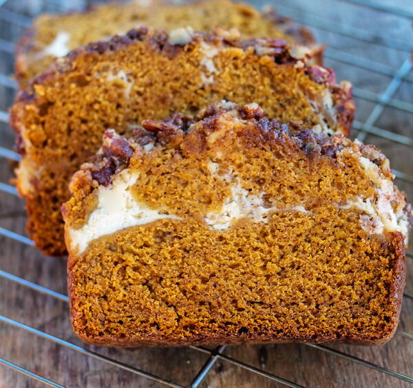 Cream Cheese Pumpkin Bread Cream Cheese Pumpkin Bread