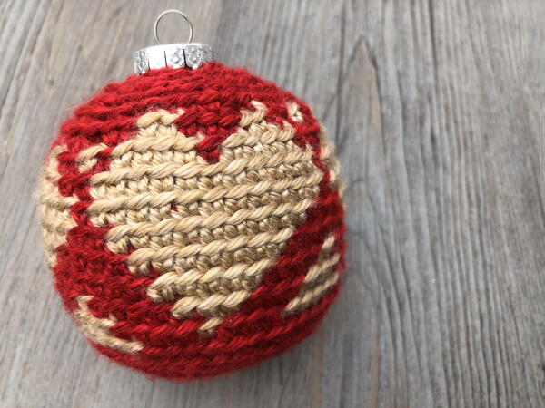 Christmas Heart Bauble Christmas Heart Bauble