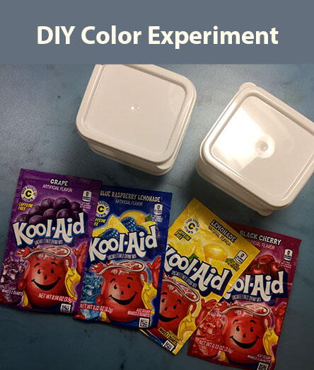 DIY Color Experiment DIY Color Experiment