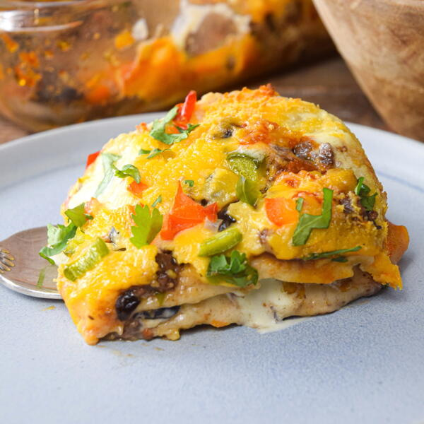 Creamy Burrito Casserole Creamy Burrito Casserole