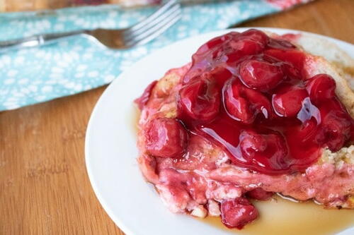 Overnight Cherry Baked French Toast Casserole Overnight Cherry Baked French Toast Casserole