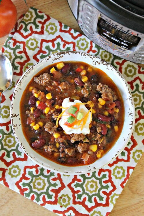 Instant Pot Taco Soup Instant Pot Taco Soup