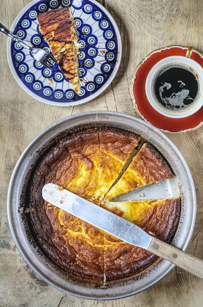 Easy Burnt Cheesecake Recipe Easy Burnt Cheesecake Recipe