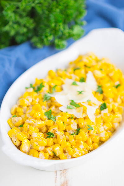 Garlic Parmesan Corn Garlic Parmesan Corn