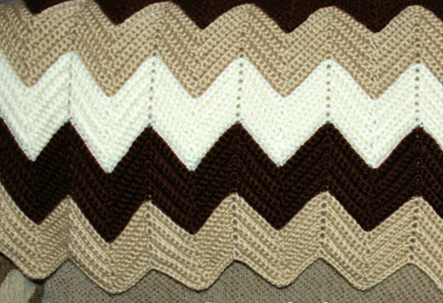 Crochet Ripple Afghan Crochet Ripple Afghan