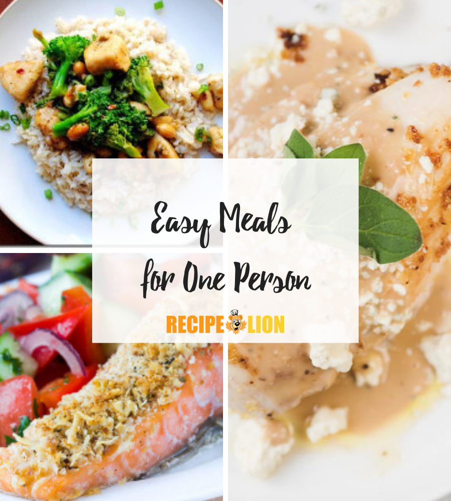 Easy Meals For One Person Uk