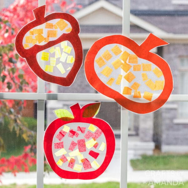Fall Suncatchers Fall Suncatchers