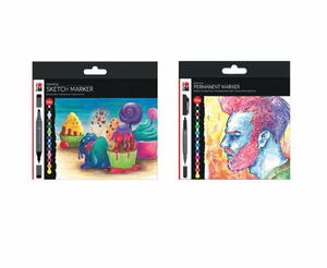 Marabu Graphix Permanent and Sketch Marker Set Giveaway