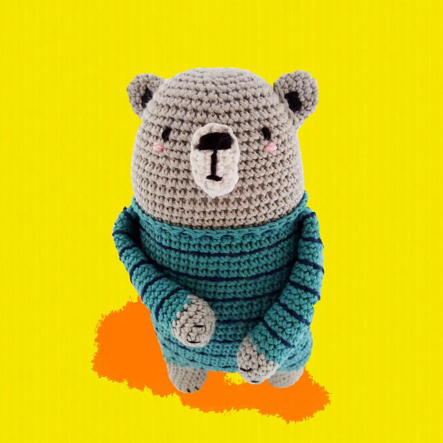 Blue Bear Amigurumi Blue Bear Amigurumi