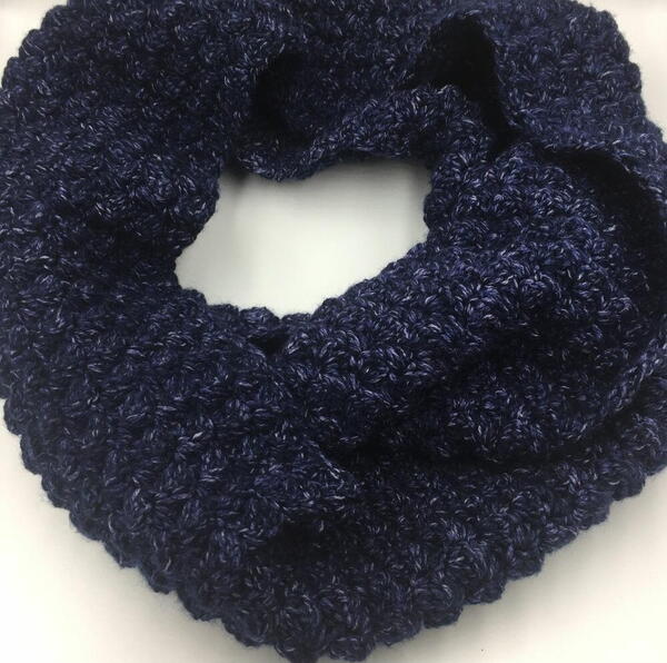 Crochet A Textured Cowl Crochet A Textured Cowl