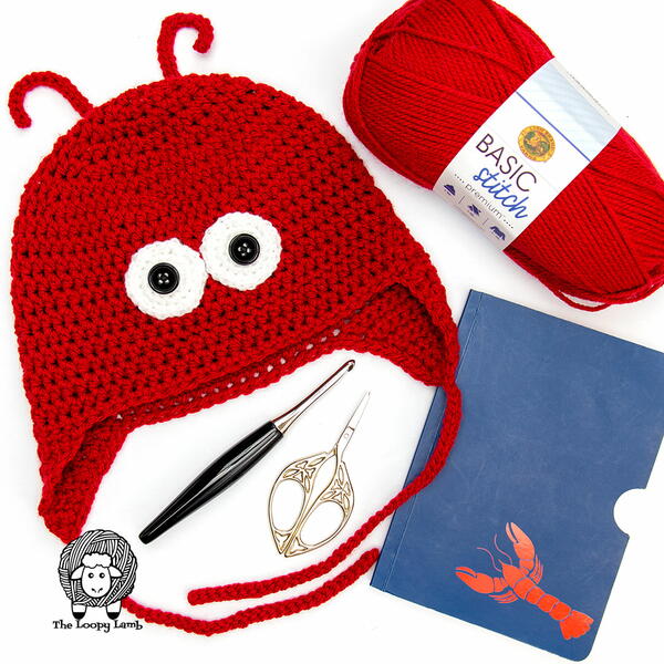 Pinch Me Crochet Lobster Hat Pinch Me Crochet Lobster Hat
