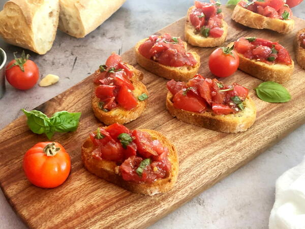 Air Fryer Bruschetta Air Fryer Bruschetta