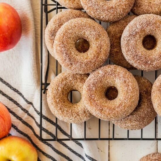 Baked Apple Cider Donuts Baked Apple Cider Donuts