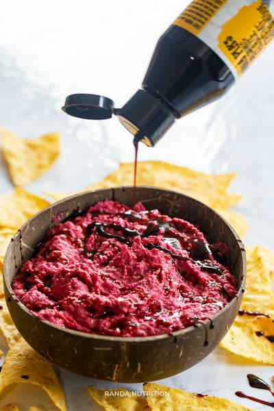 Balsamic Beet Hummus Balsamic Beet Hummus