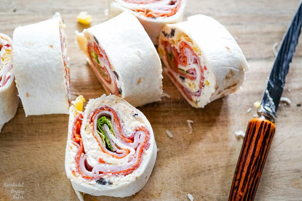 Italian Pinwheels Italian Pinwheels