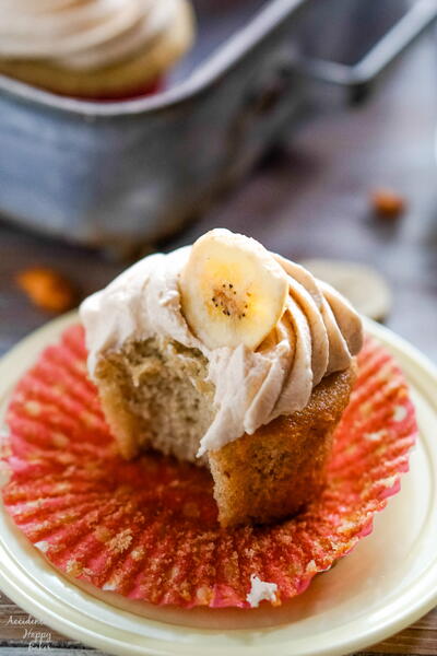 Peanut Butter Banana Cupcakes Peanut Butter Banana Cupcakes