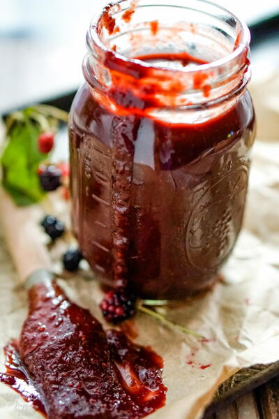 Homemade Blackberry Bbq Sauce Homemade Blackberry Bbq Sauce