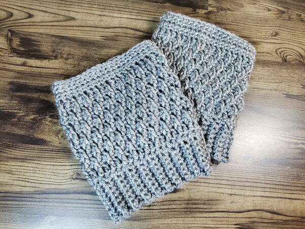 Frosty Ridge Crochet Boot Cuffs Frosty Ridge Crochet Boot Cuffs