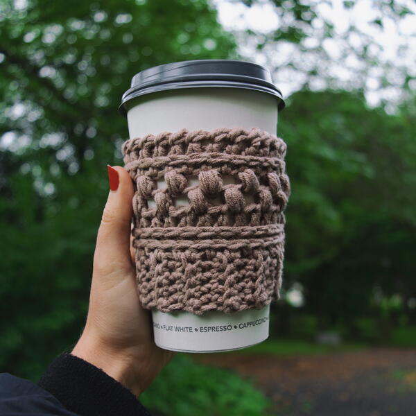 Bean Stitch Coffee Beanie Cozy Bean Stitch Coffee Beanie Cozy