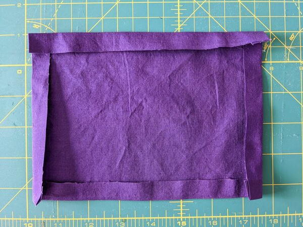 Scrap Yarn Knit Face Mask Pattern Step 2