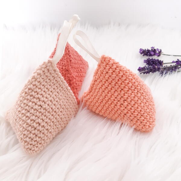 Crochet Lavender Bags Crochet Lavender Bags