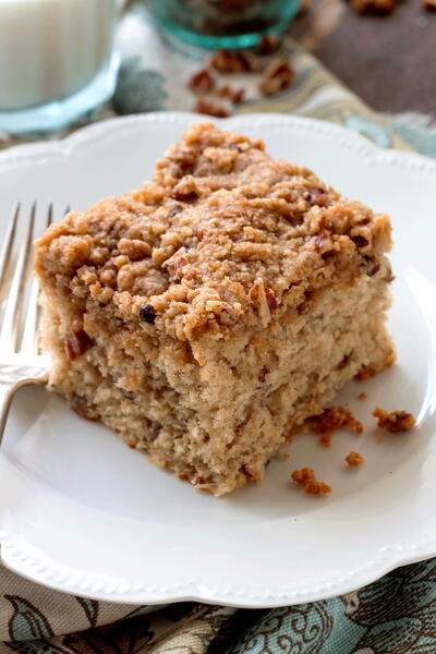 Banana Pecan Coffee Cake Banana Pecan Coffee Cake