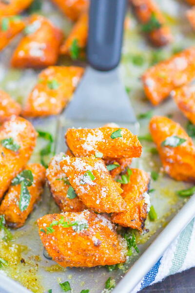 Roasted Garlic Parmesan Carrots Roasted Garlic Parmesan Carrots