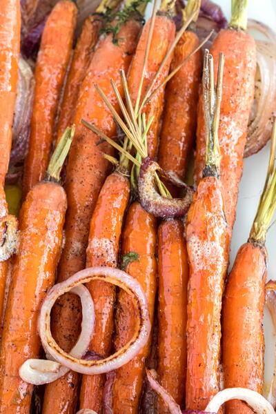 Roasted Browned Butter Carrots Roasted Browned Butter Carrots