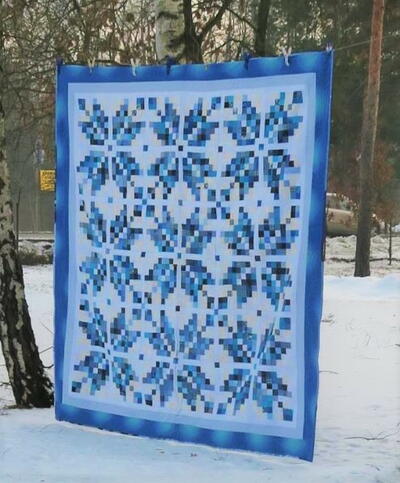 Norwegian Snowflakes Quilt Pattern