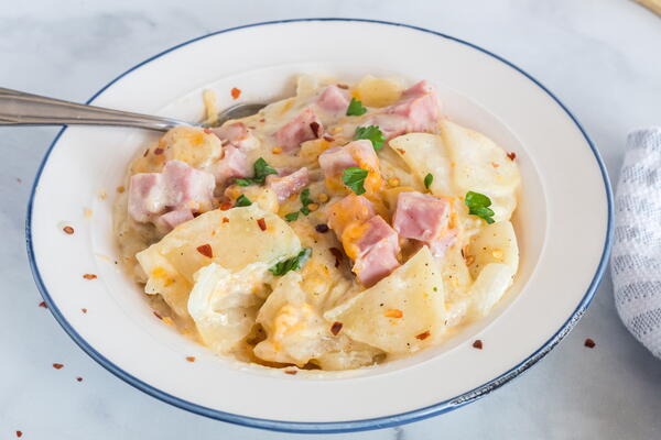 Ham And Scalloped Potato Casserole Ham And Scalloped Potato Casserole