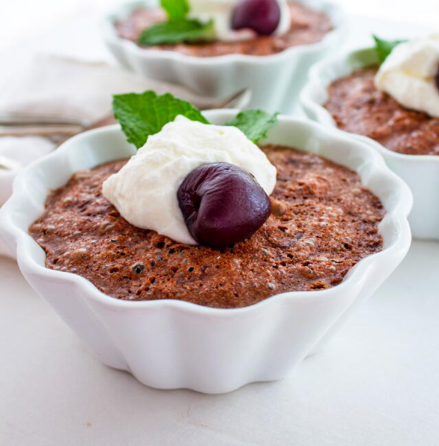 Chocolate Fudge Pots Chocolate Fudge Pots