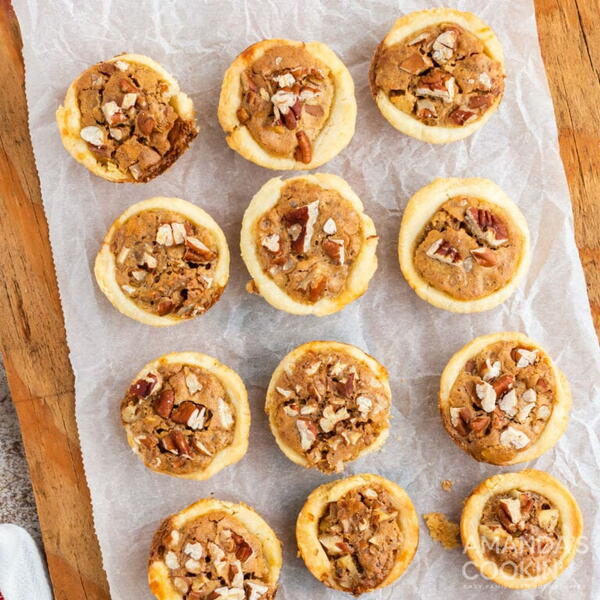 Pecan Tassies Pecan Tassies