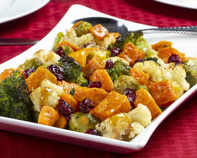 Maple Glazed Harvest Vegetables