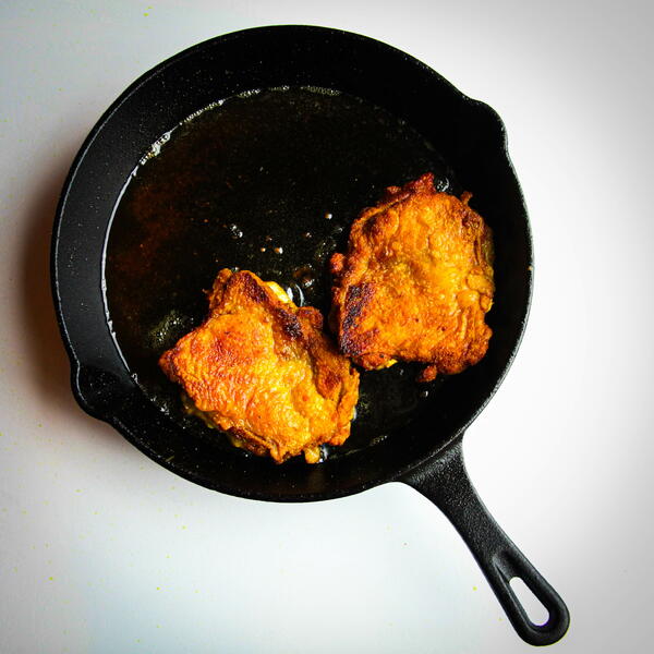 Curried Chicken And Ginger Garlic Spinach Curried Chicken And Ginger Garlic Spinach