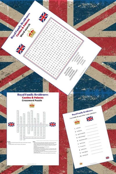 British Palaces Word Games British Palaces Word Games