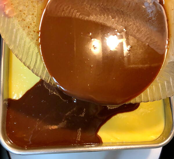 Boston Cream Poke Cake Boston Cream Poke Cake