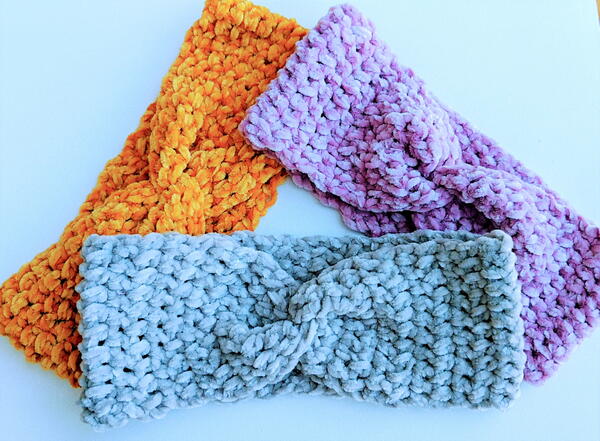 Crochet Ear Warmer Winter Headband Crochet Ear Warmer / Winter Headband
