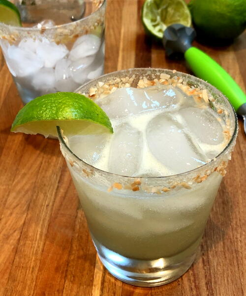 Coconut Lime Margarita Coconut Lime Margarita