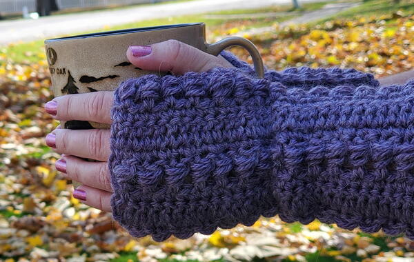 Weenas Warmers - Crochet Fingerless Gloves Weena's Warmers - Crochet Fingerless Gloves