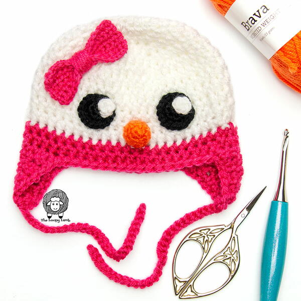 Snowella Crochet Snowman Hat Snowella Crochet Snowman Hat