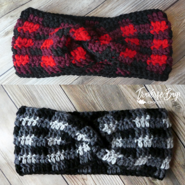 Plaid Twist Headband Plaid Twist Headband