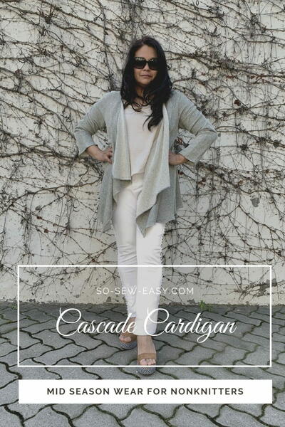 Cascade Cardigan Pattern Cascade Cardigan Pattern