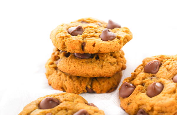 Pumpkin Chocolate Chip Cookies Pumpkin Chocolate Chip Cookies