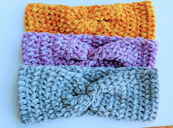 Crochet Ear Warmer Winter Headband Crochet Ear Warmer / Winter Headband
