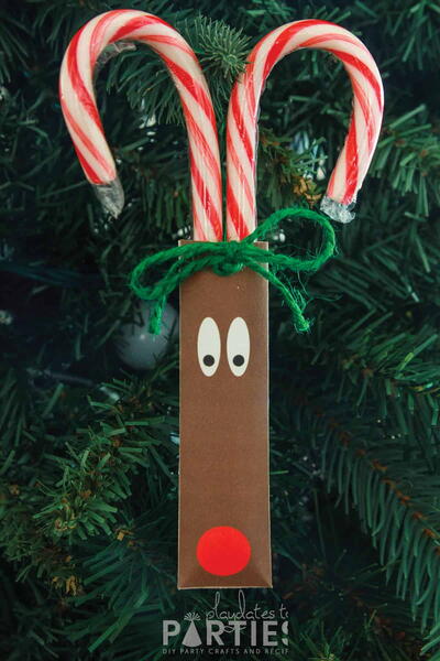Candy Cane Reindeer Craft For Kids Candy Cane Reindeer Craft For Kids