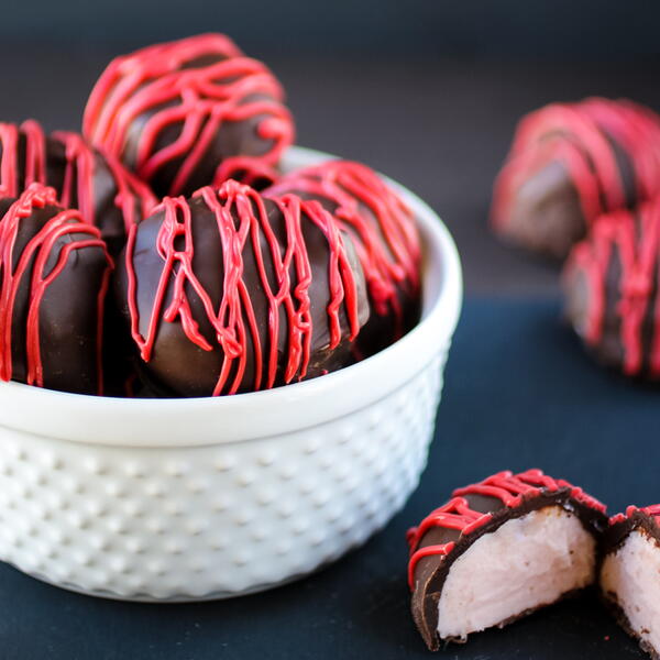 Strawberry Cream Truffles Strawberry Cream Truffles
